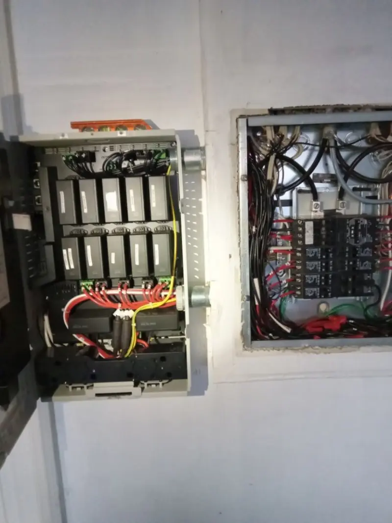 Electrical panel upgrade completed for Indoor Lighting Installation in Loma Linda